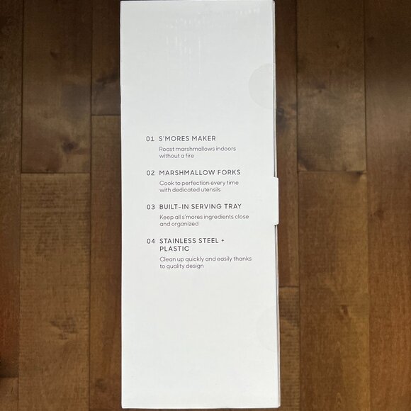 SHARPER IMAGE Electric Tabletop S'mores Maker for Indoors, 4 Skewers Set Gift - Picture 4 of 7